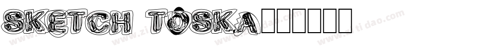 Sketch Toska字体转换